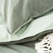 Essentials Vintage Stonewashed Reversible European Pillowcase